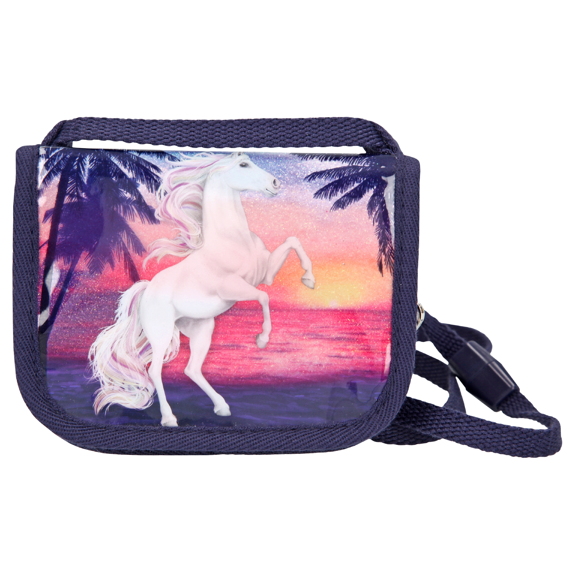 

Кошелек на шею в форме сумочки Depesche Miss Melody GLITTER OCEAN 0410586, GLITTER OCEAN