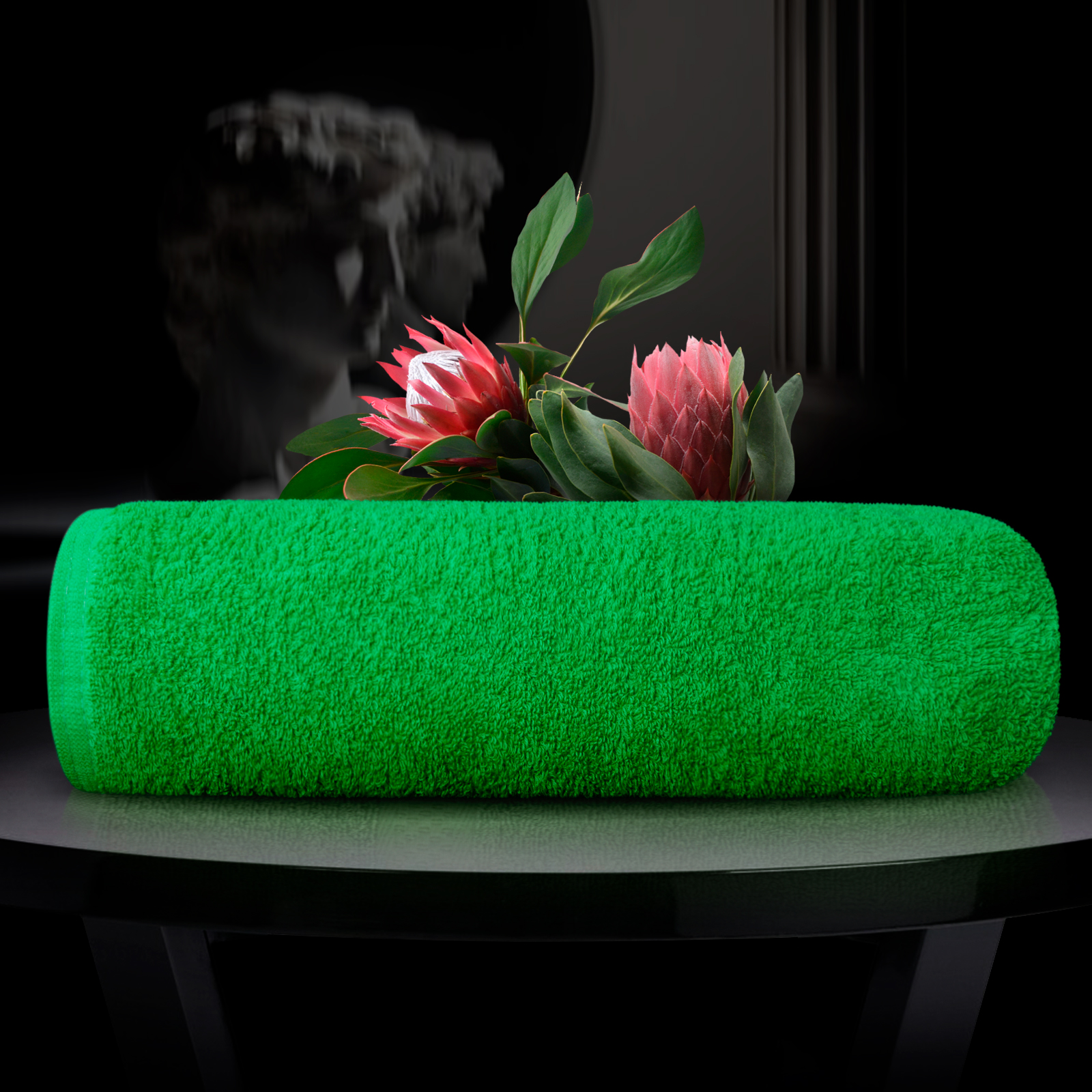 

Art Soft Tex Полотенце махровое Venera 50х90 см, 380 г/м2 Зеленый