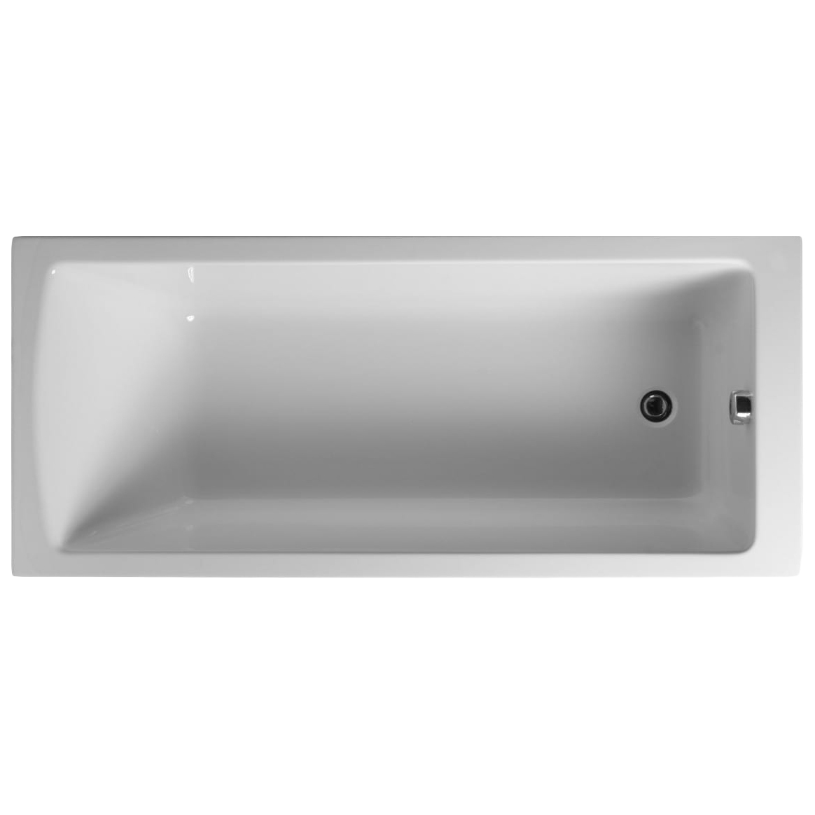 Ванна акриловая Vitra Neon 160х70 белая керамическая мозаика vitra