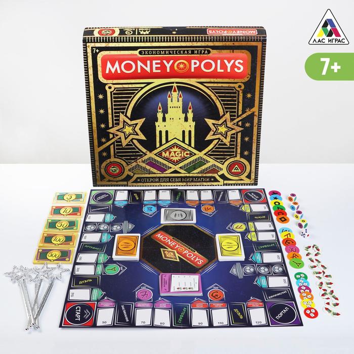 

Экономическая игра «MONEY POLYS. Magic», 7+
