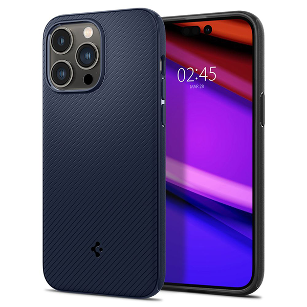 

Чехол Spigen Mag Armor для iPhone 14 Pro Max, темно-синий (ACS04845), Mag Armor