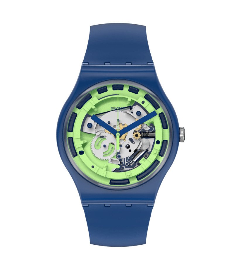 Наручные часы Swatch SUON147 green anatomy