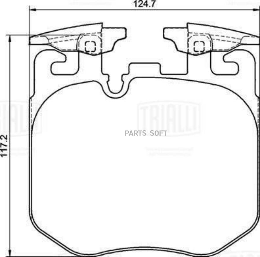 

Колодки Торм. Дл А/М Bmw 3 (G20) (18-) Диск. Перед. (M-Performance) (Керам.) (Pf 4213Cr) P