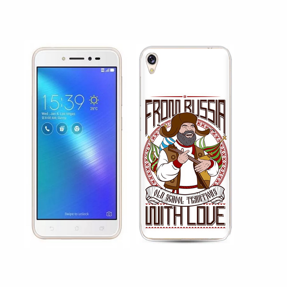 

Чехол MyPads Tocco для Asus ZenFone Live (ZB501KL) русский мужчина, Прозрачный, Tocco