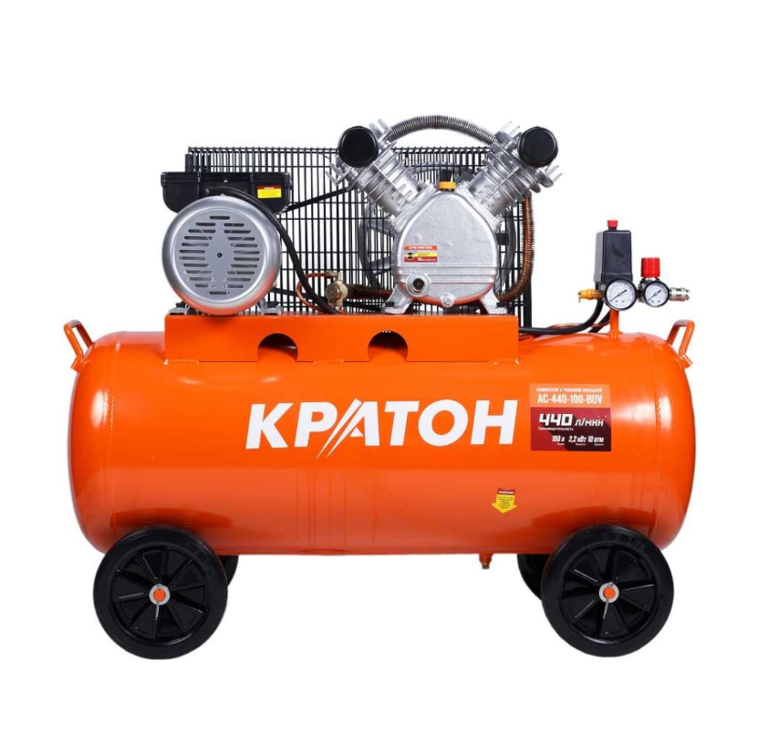 

Компрессор с ременной передачей Кратон AC-440-100-BDV