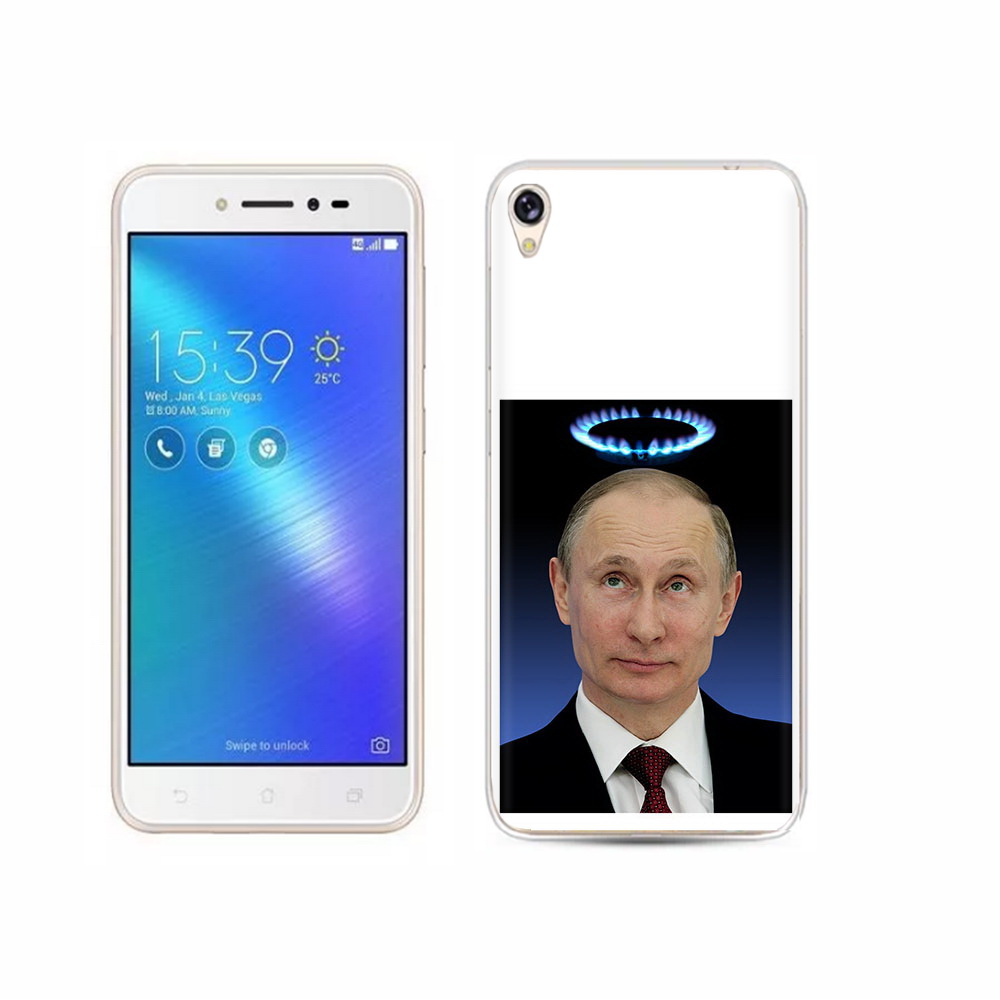 

Чехол MyPads Tocco для Asus ZenFone Live (ZB501KL) святой газ, Прозрачный, Tocco