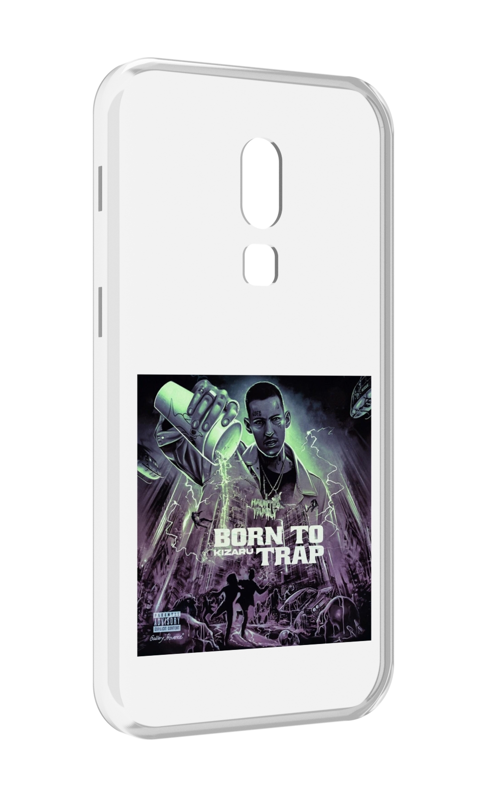

Чехол MyPads Born to Trap Kizaru для Meizu V8, Прозрачный, Tocco