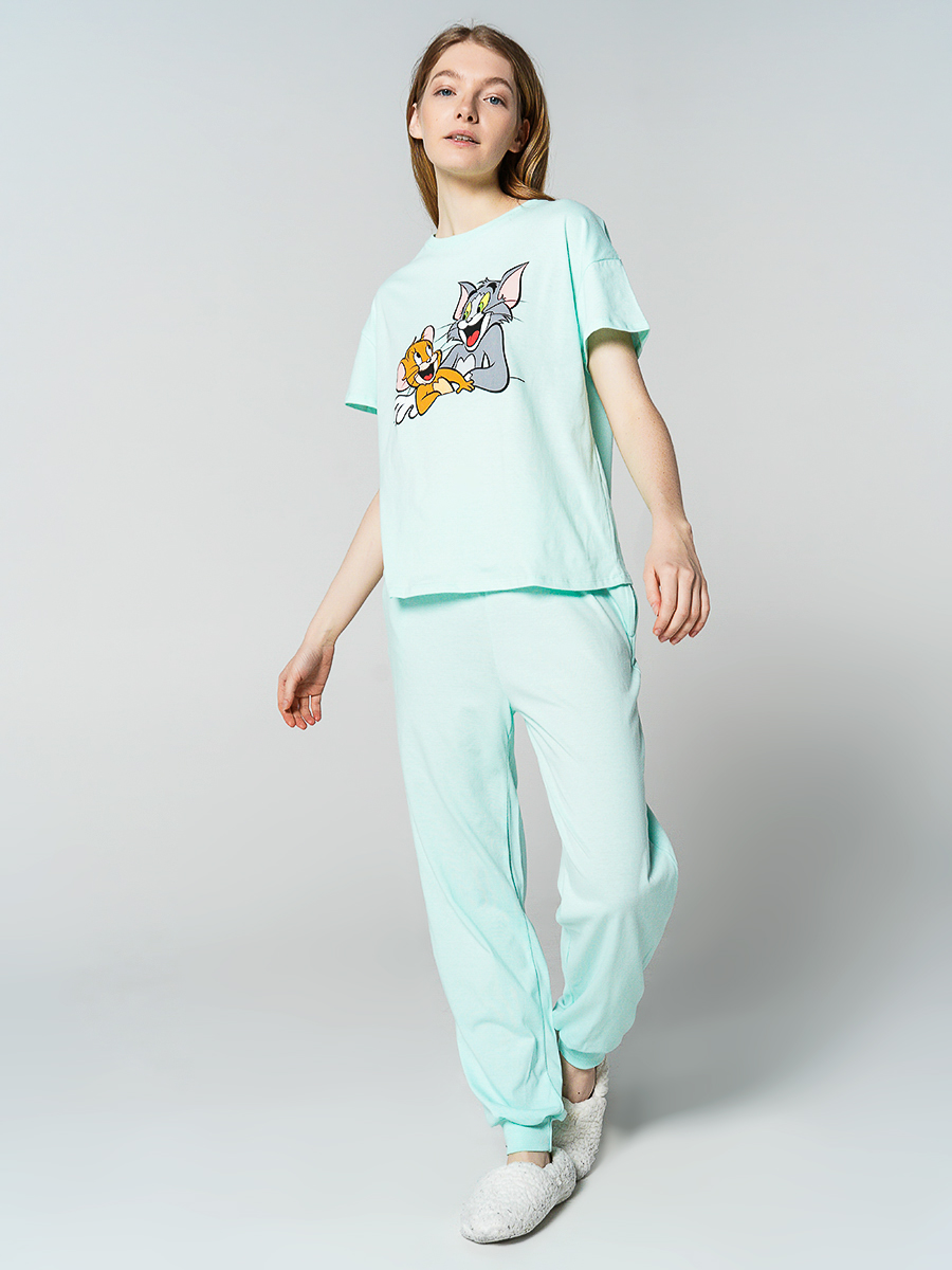 

Пижама женская ТВОЕ 79402 зеленая XL