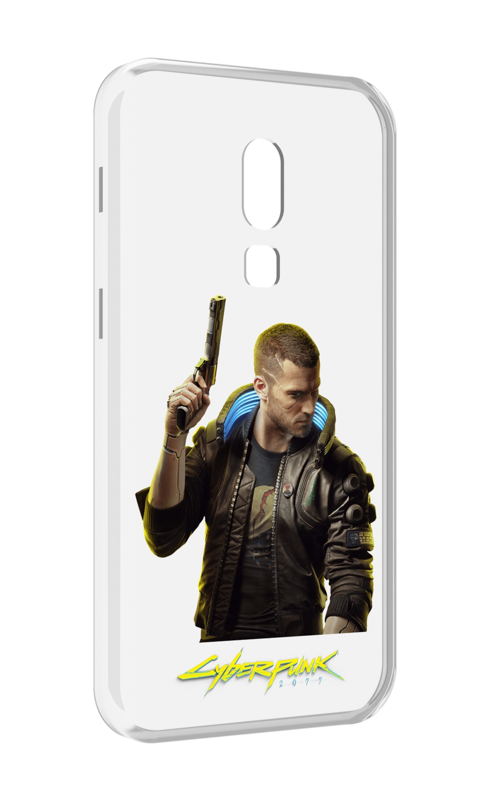 

Чехол MyPads Cyberpunk-2077 для Meizu V8, Прозрачный, Tocco