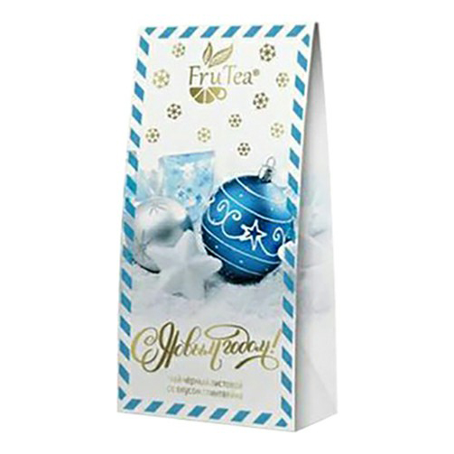 

Чай черный Fru Tea праздничного настроения листовой 50 г
