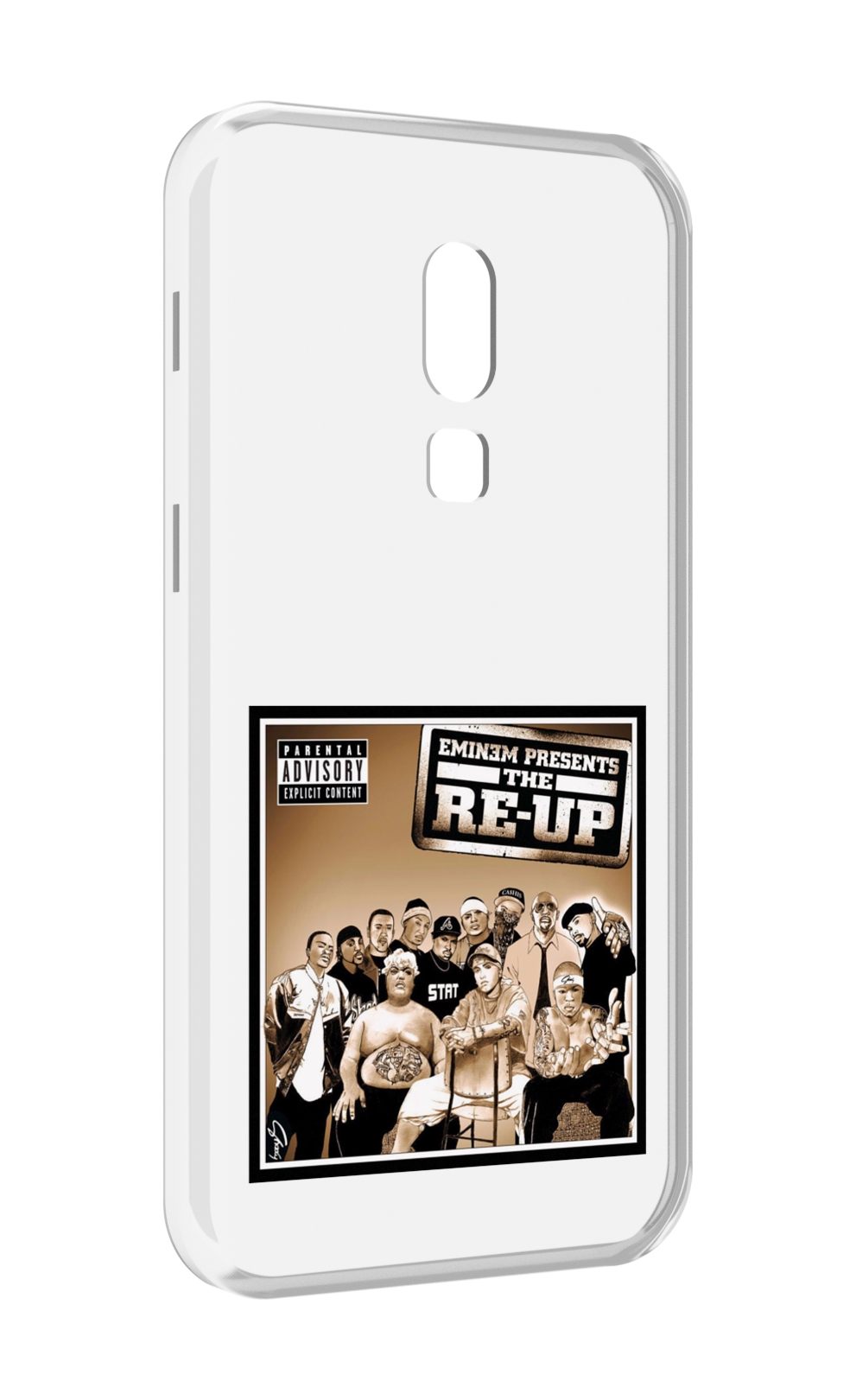

Чехол MyPads EMINEM PRESENTS, THE RE-UP для Meizu V8, Прозрачный, Tocco