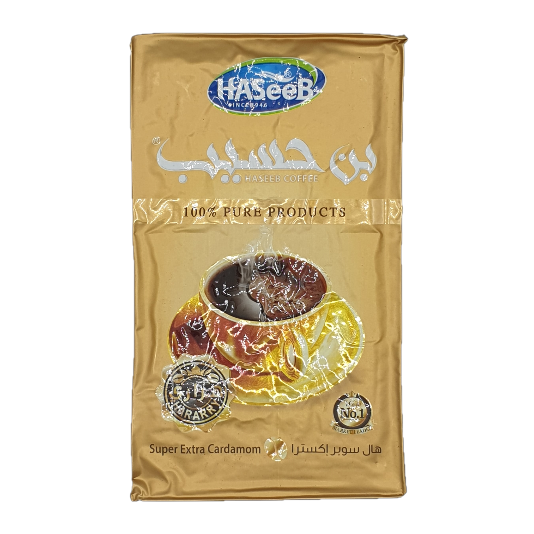 

Кофе с кардамоном super extra Cardamon Хасиб HASEEB, 500 гр