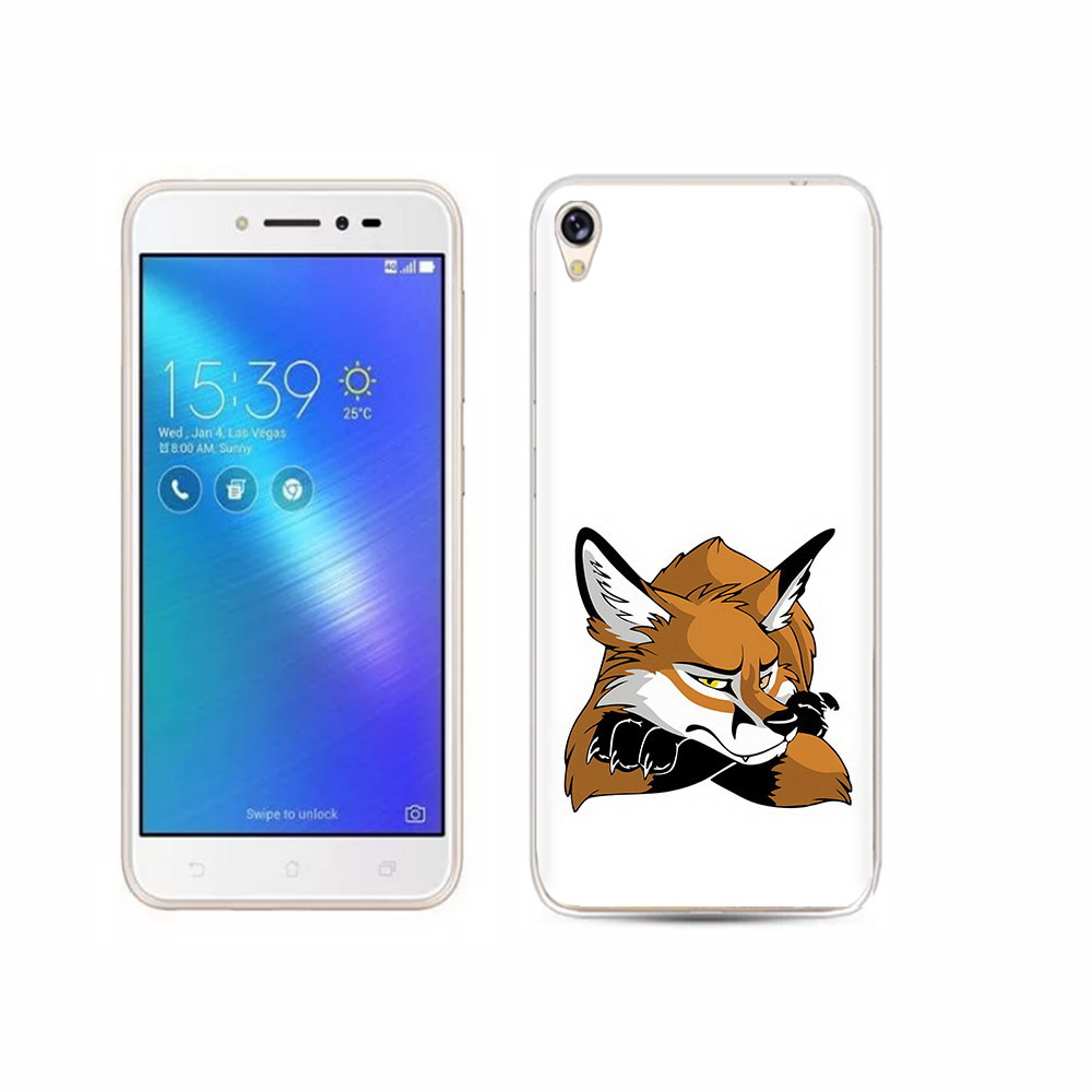 

Чехол MyPads Tocco для Asus ZenFone Live (ZB501KL) фокс, Прозрачный, Tocco