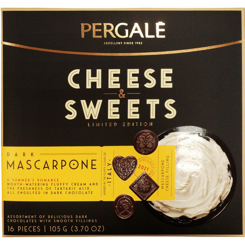 Шоколадные конфеты Pergale с сыром маскарпоне 105 г