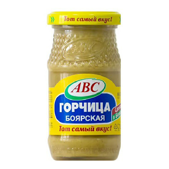 Горчица ABC Боярская 160 г