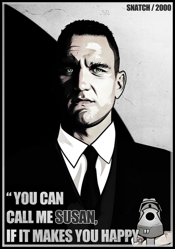 

Постер к фильму "Большой куш" (Snatch.) 50x70 см