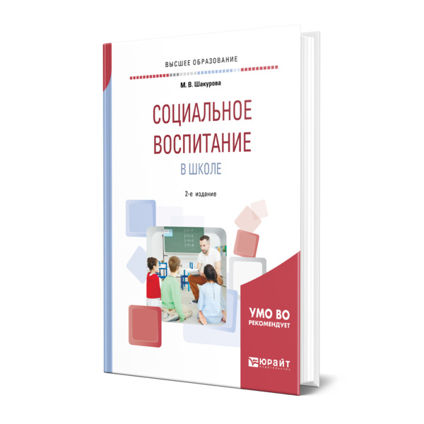 фото Книга социальное воспитание в школе юрайт