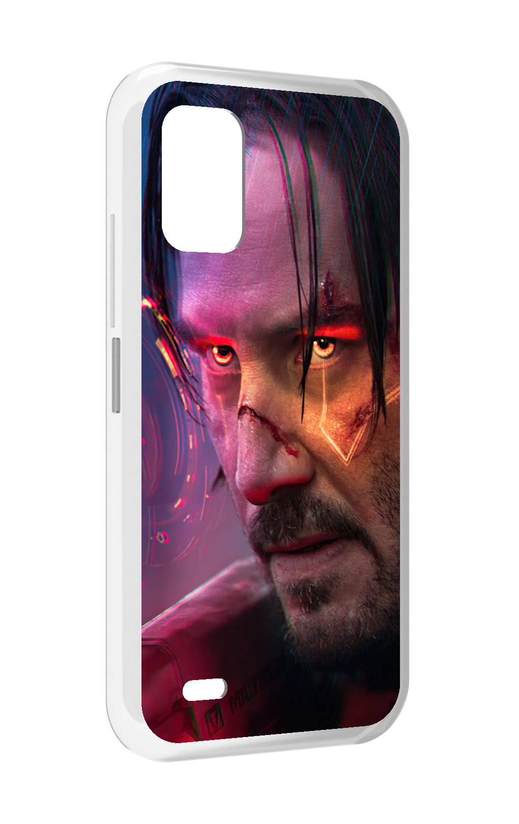 

Чехол MyPads cyberpunk 2077 Джонни Сильверхенд для UMIDIGI Bison GT2 / GT2 Pro, Прозрачный, Tocco