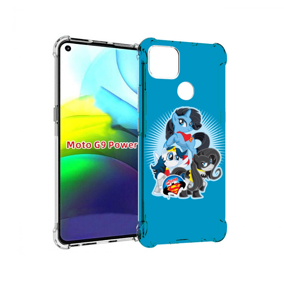 

Чехол MyPads Пони-литл для Motorola Moto G9 Power, Прозрачный, Tocco
