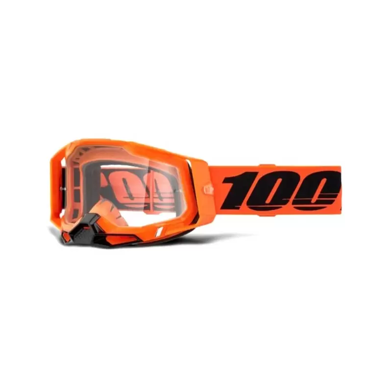 

Очки 100% Racecraft 2 Goggle Neon Orange / Clear, Оранжевый;прозрачный, 50009-00036