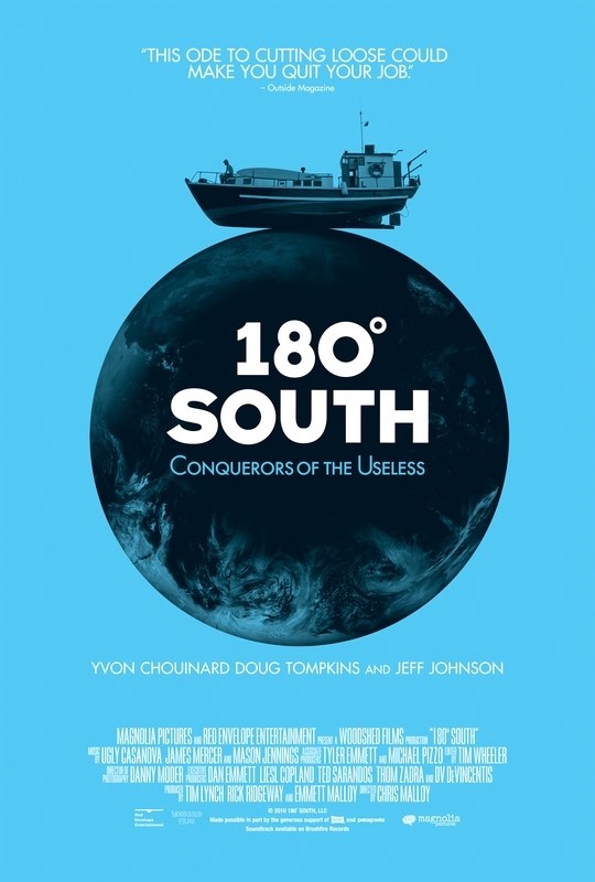 

Постер к фильму "180° на юг" (180° South) A2