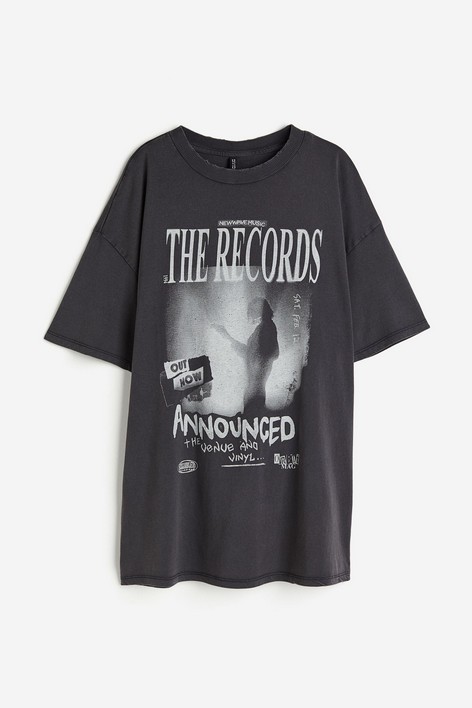 

Футболка женская H&M 116263902 серая S (доставка из-за рубежа), Серый, 116263902