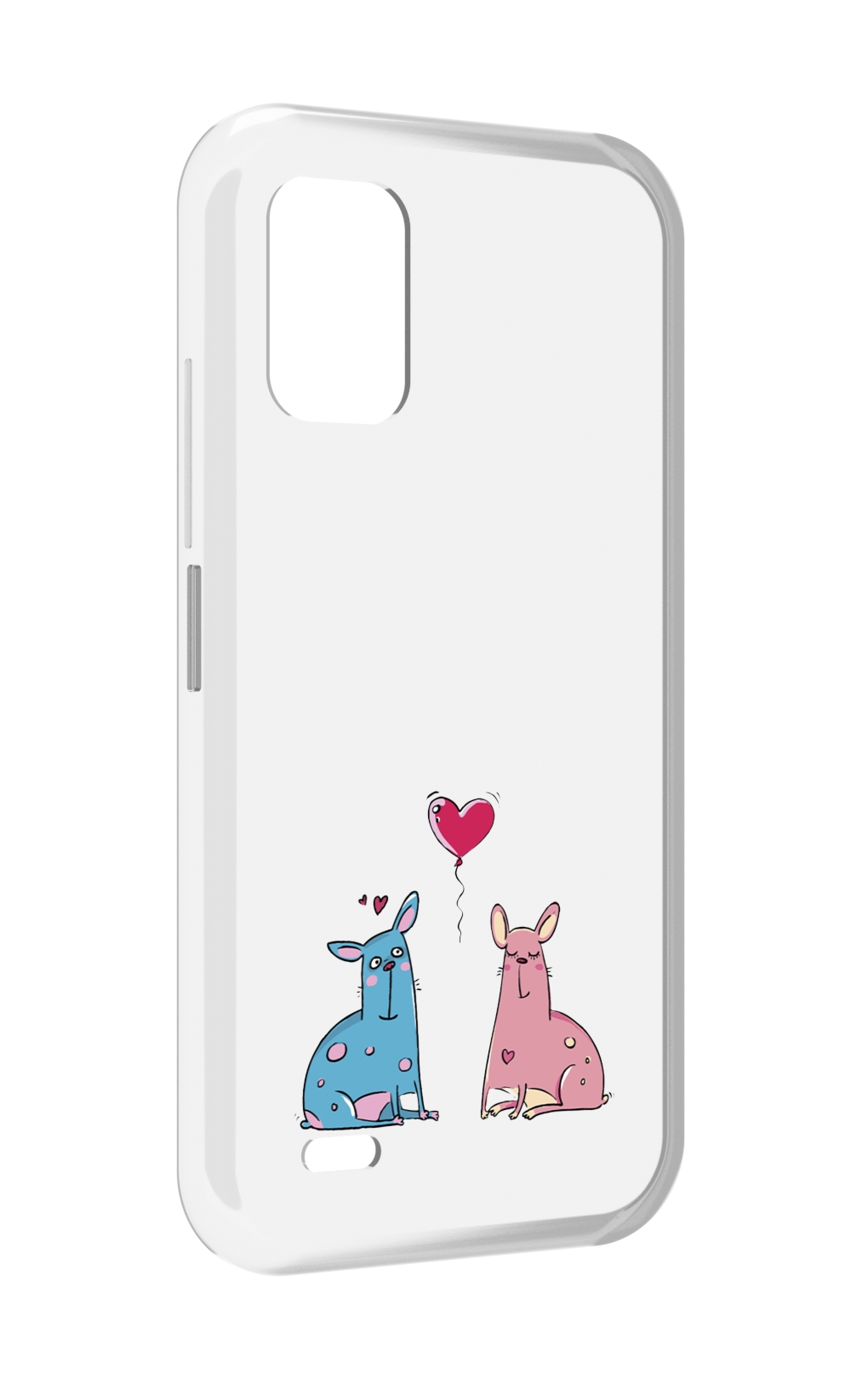 

Чехол MyPads Лама любовь для UMIDIGI Bison GT2 / GT2 Pro, Прозрачный, Tocco
