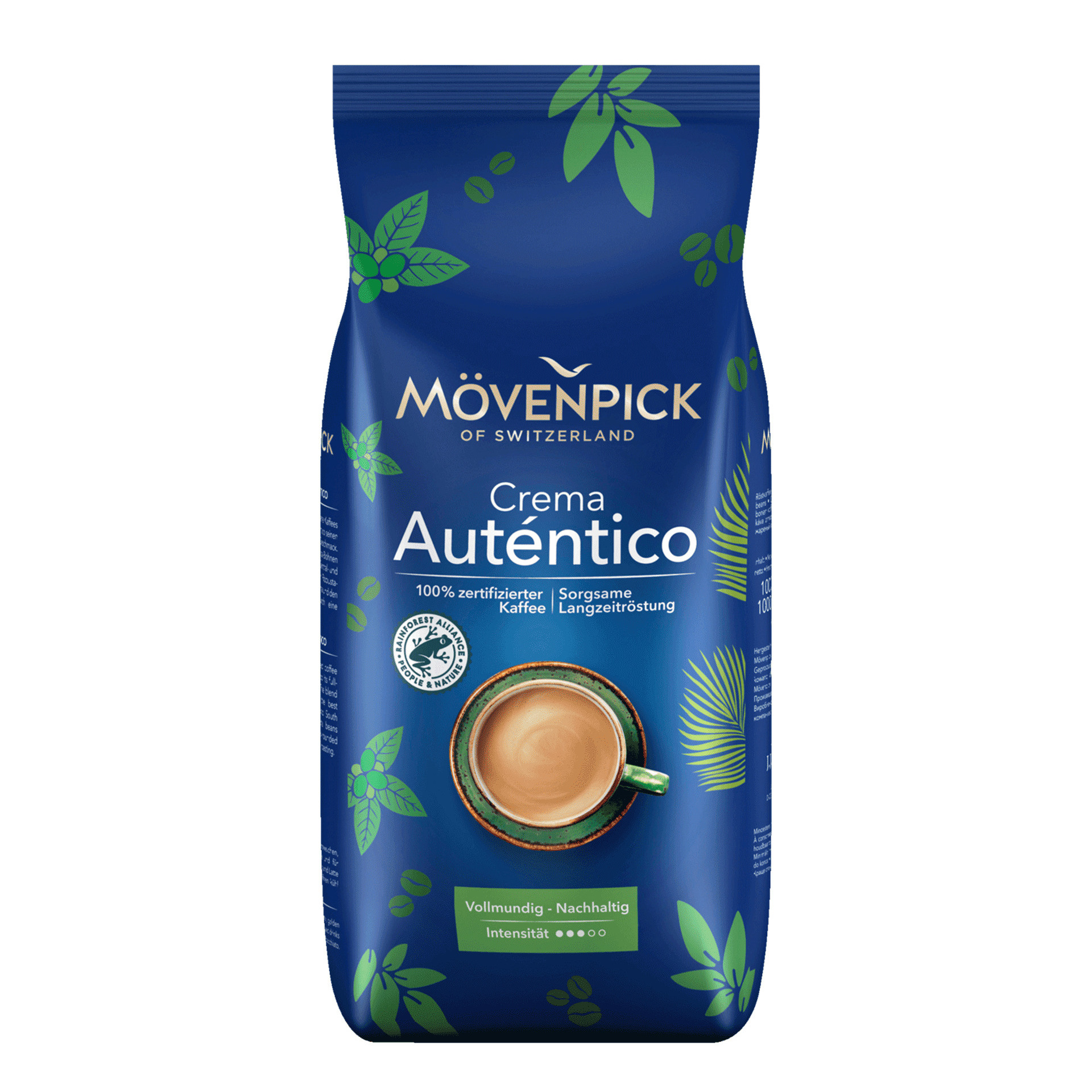 Кофе в зернах Movenpick Crema Autentico 1000 г