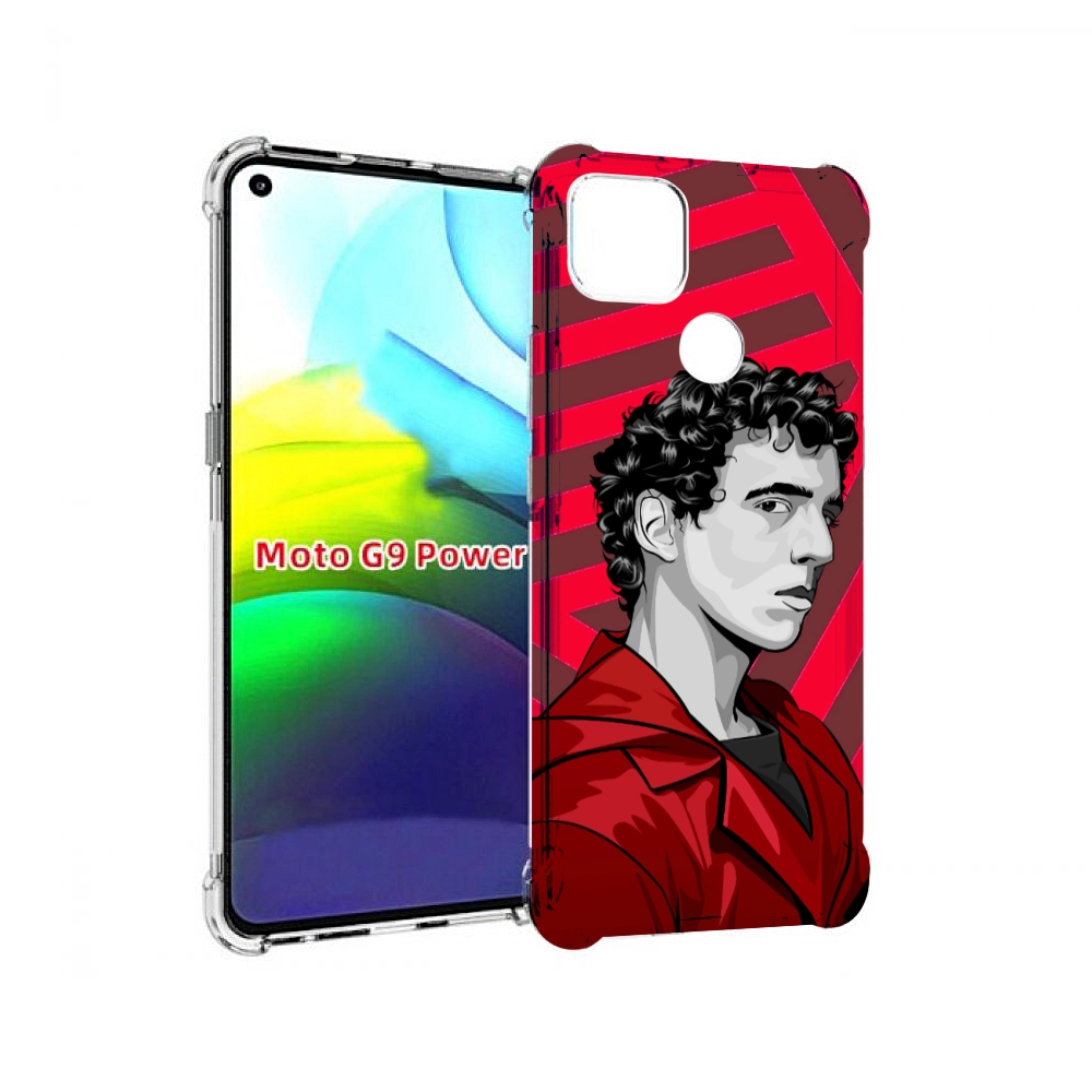 

Чехол MyPads Рио-бумажный-дом для Motorola Moto G9 Power, Прозрачный, Tocco