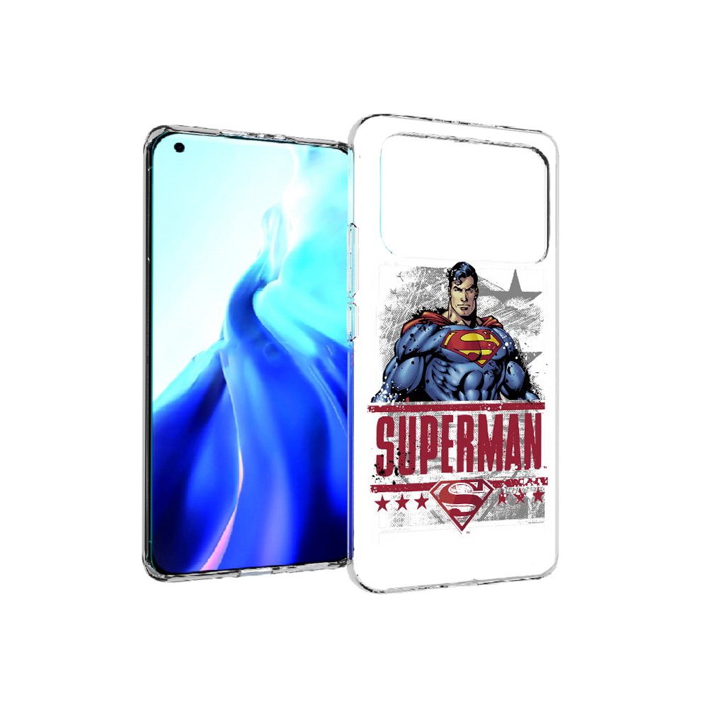 

Чехол MyPads Tocco для Xiaomi Mi 11 Ultra рисунок супермен (PT160500.261.583), Прозрачный, Tocco