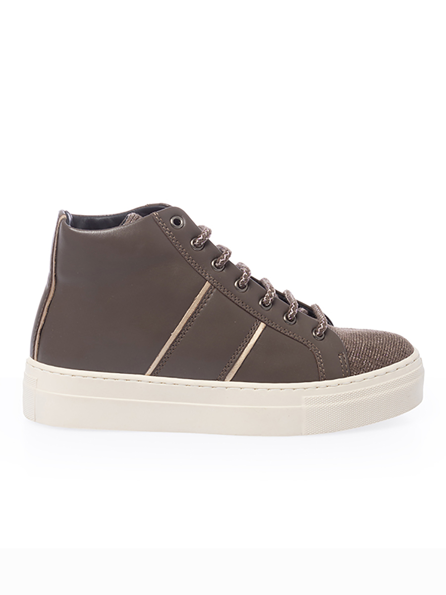 

Кеды женские PANICALE D29SNEAKERS коричневые 38 IT, D29SNEAKERS