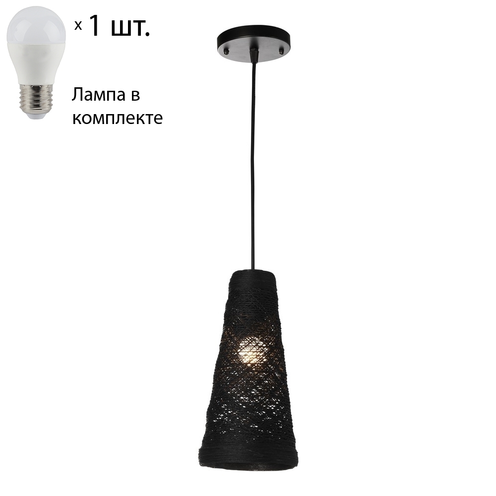 

Подвесной светильник с лампочкой Velante 567-726-01+Lamps E27 P45