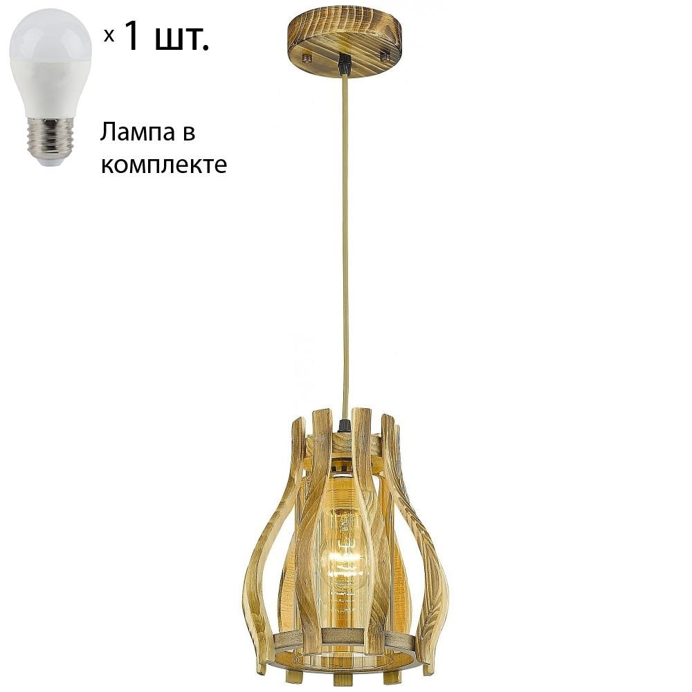 

Подвесной светильник с лампочкой Velante 540-706-01+Lamps E27 P45