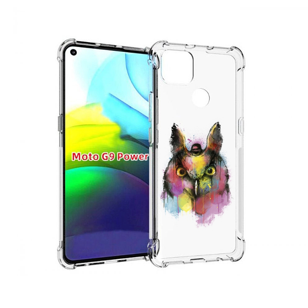 

Чехол MyPads Сова 2 для Motorola Moto G9 Power, Прозрачный, Tocco