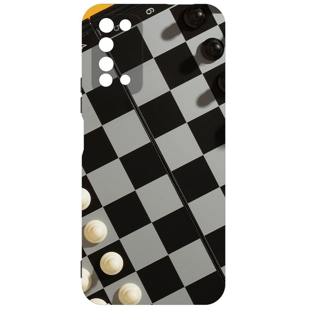 

Чехол-накладка Krutoff Soft Case Шахматы для Honor X10