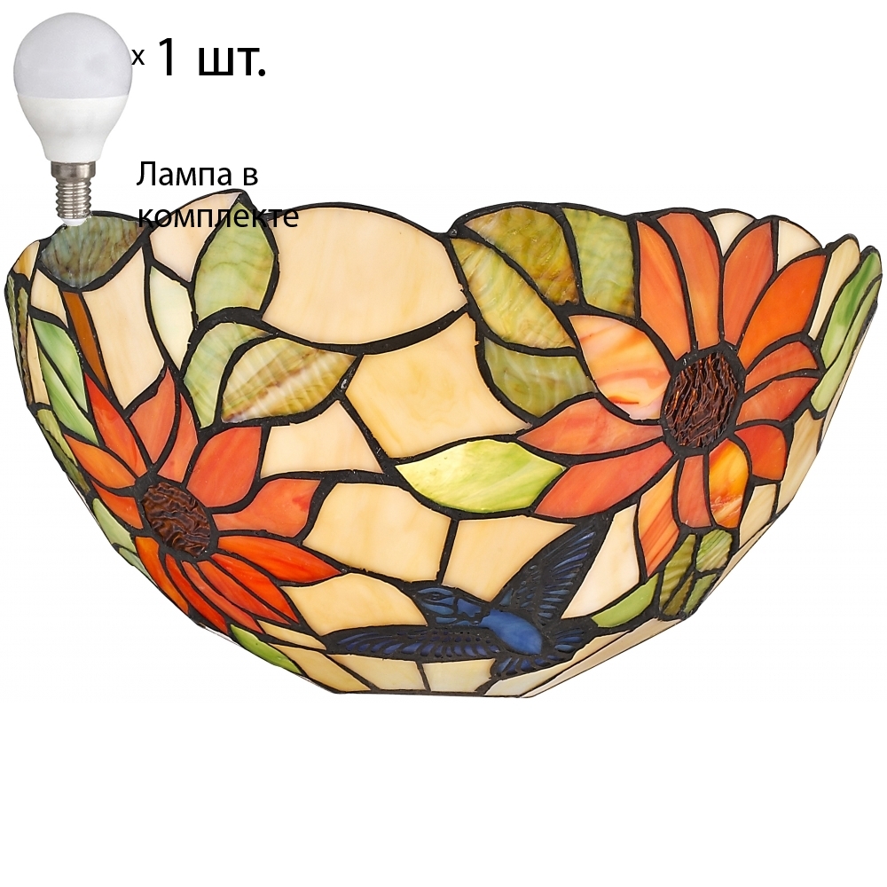 

Настенный светильник с лампочкой Velante 817-801-01+Lamps E14 P45