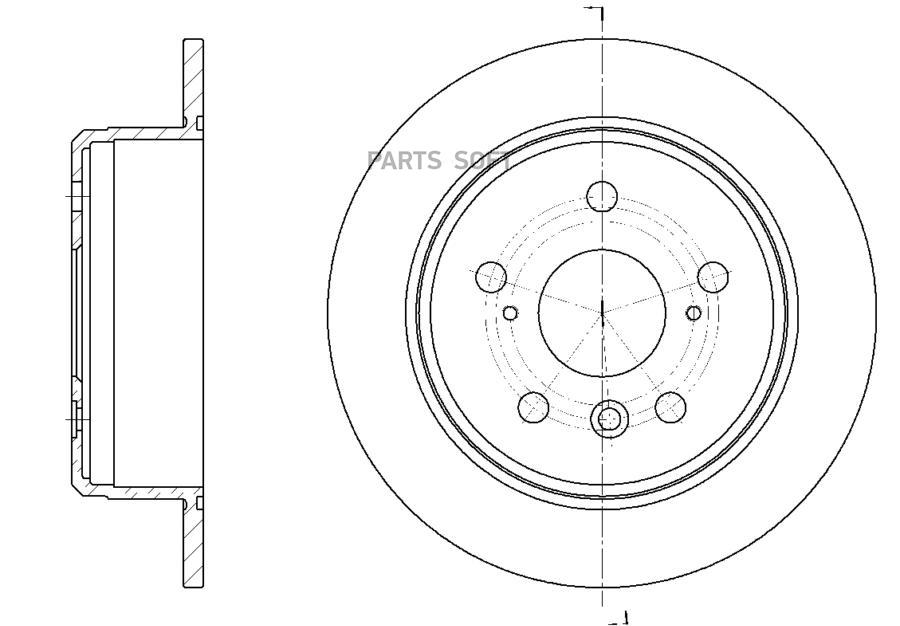 

G-BRAKE GR-01131 Диск тормозной G-brake GR-01131 1шт