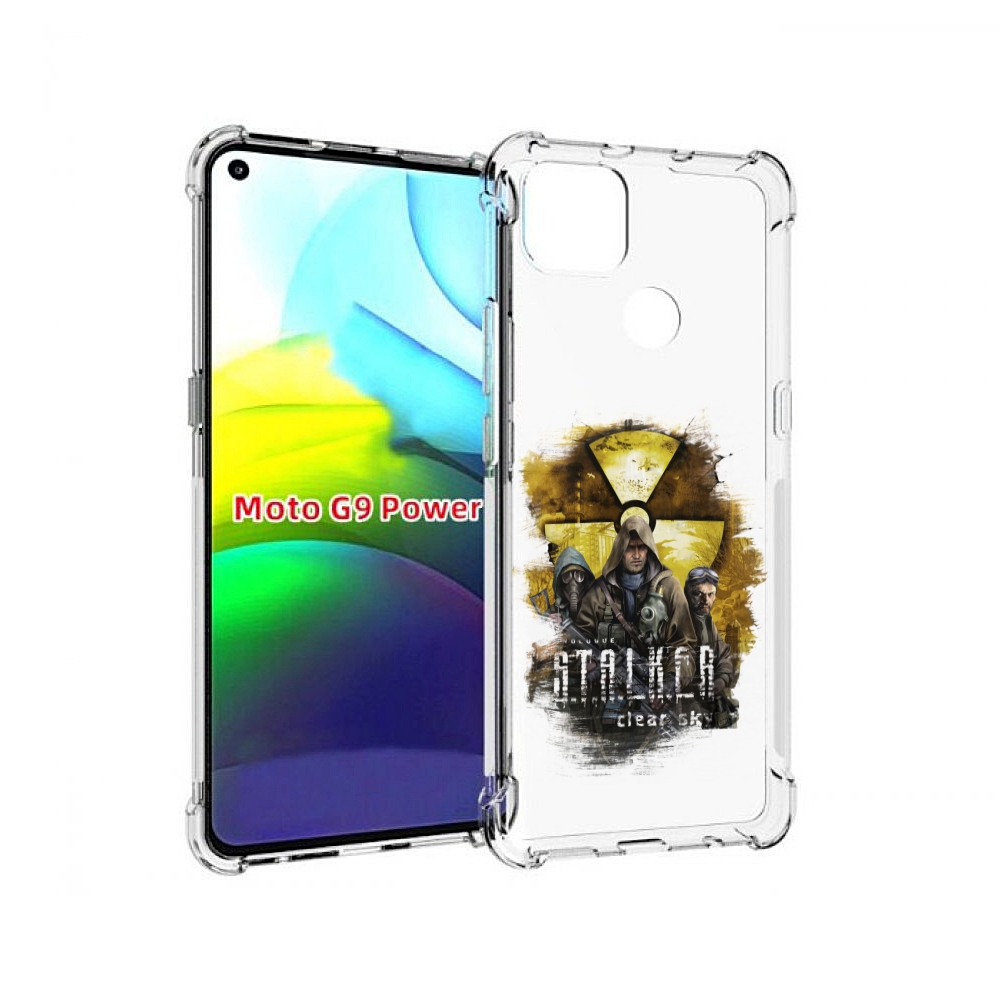 

Чехол MyPads Сталкер мужской для Motorola Moto G9 Power, Прозрачный, Tocco