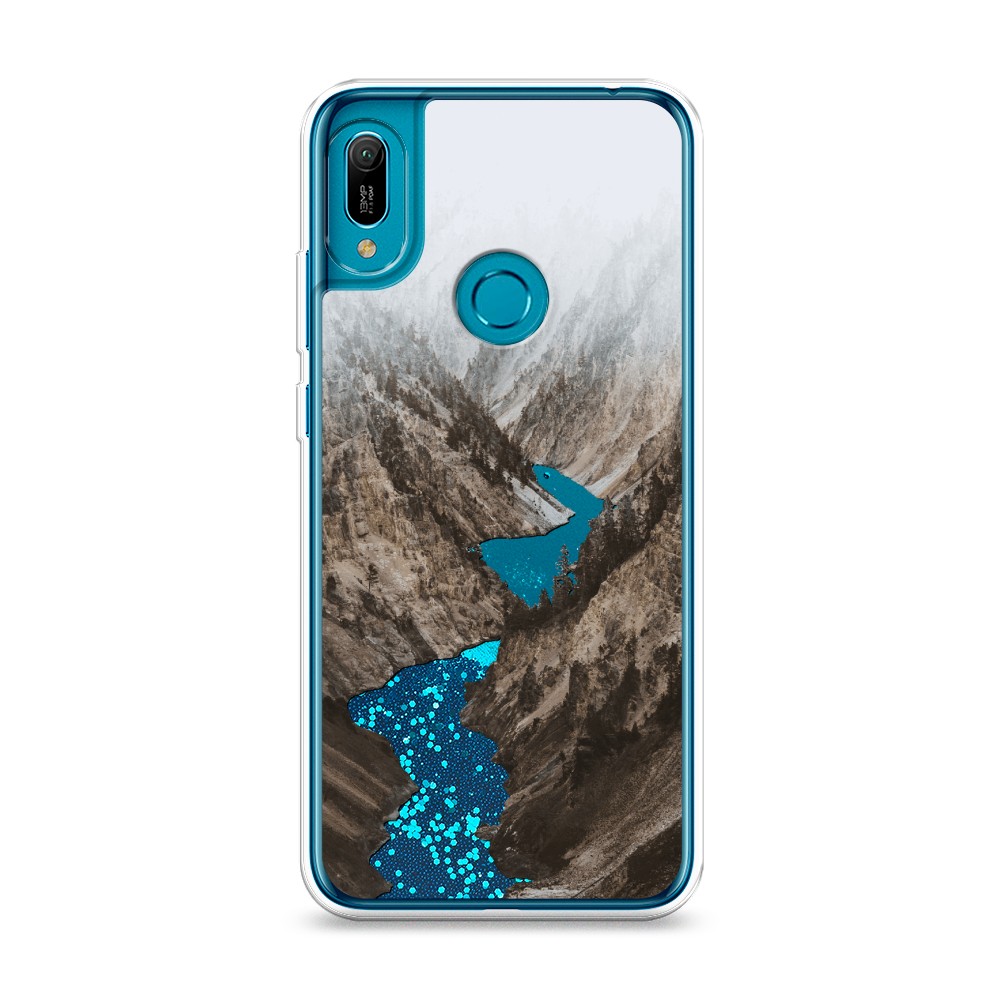 

Чехол Awog на Huawei Y6 2019/Honor 8a/8a Pro/Y6s "Горная река", Разноцветный, 68693-1