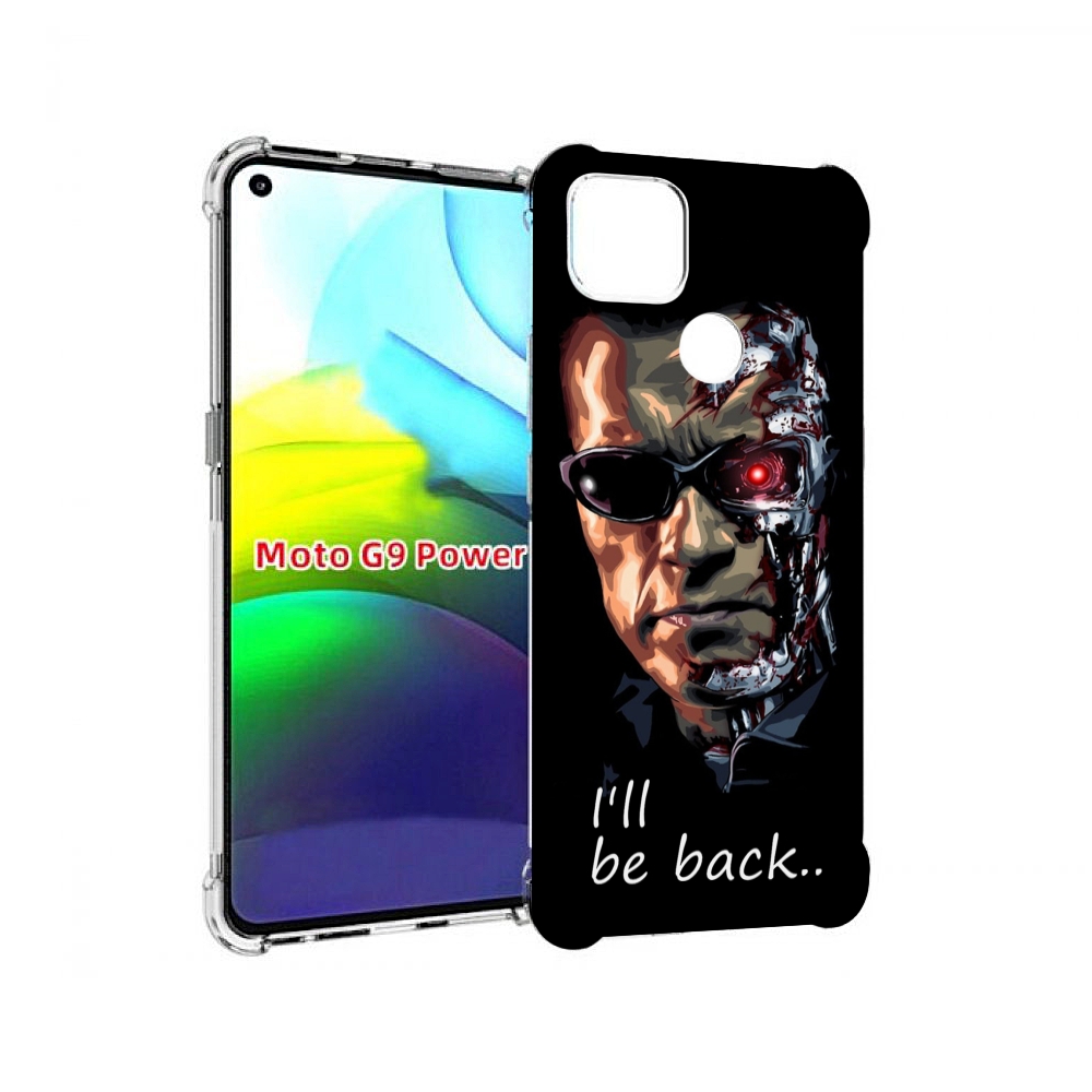 

Чехол MyPads Терминатор для Motorola Moto G9 Power, Прозрачный, Tocco