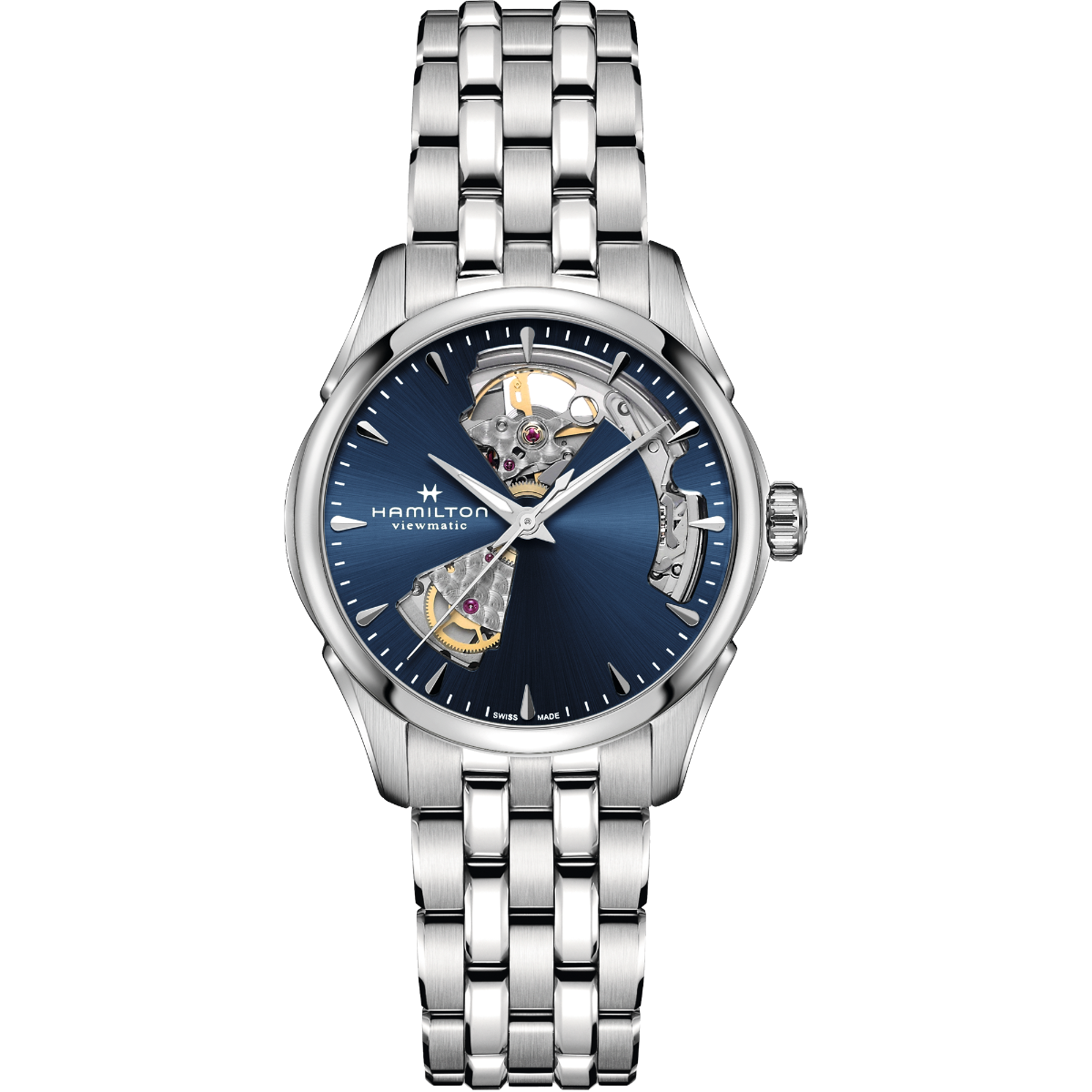 Часы наручные женские HAMILTON JAZZMASTER OPEN HEART LADY AUTO