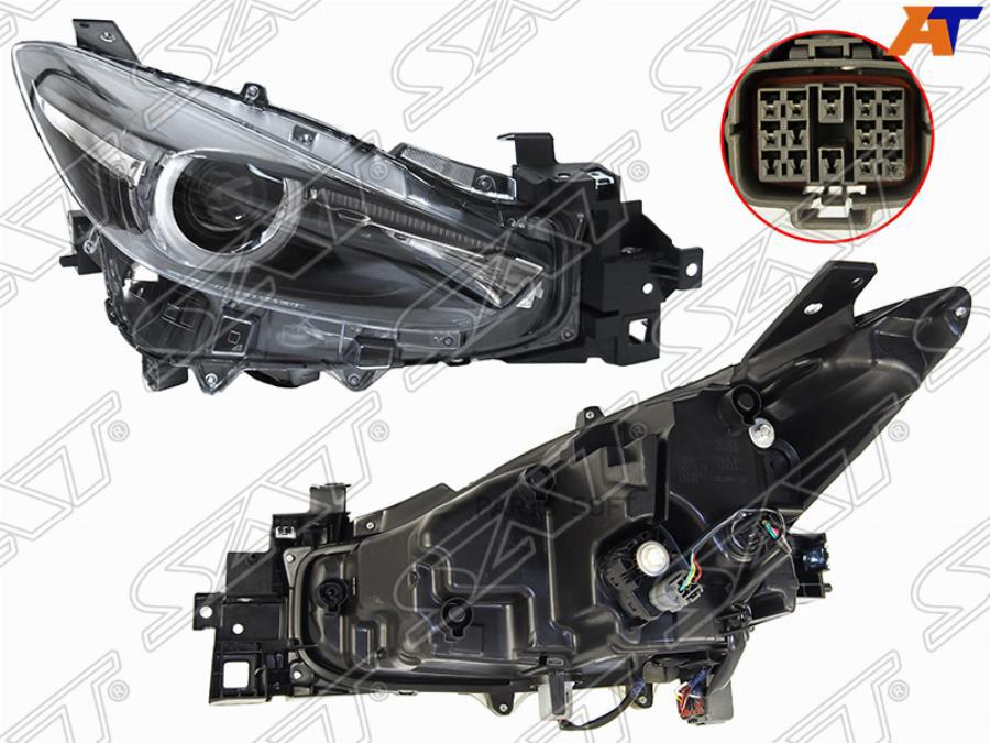

SAT Фара MAZDA 3/AXELA 16-19 RH LED (Евросвет)