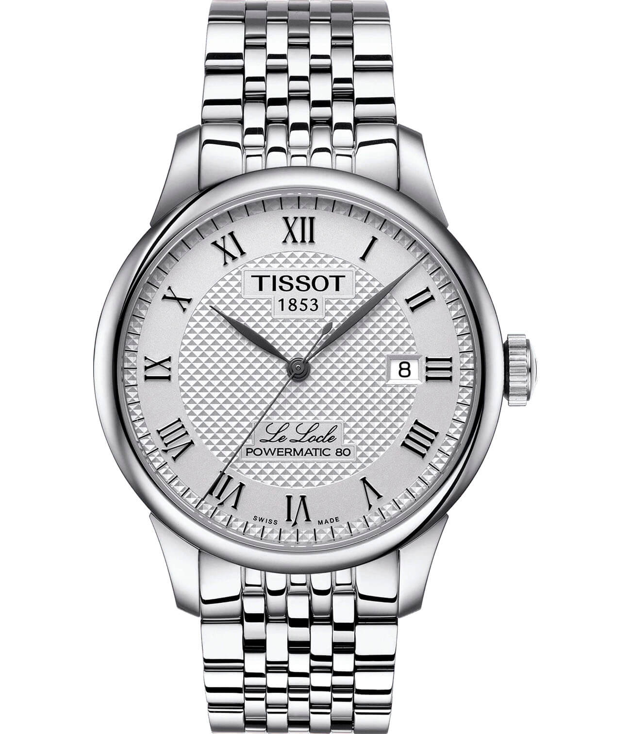 фото Часы наручные мужские tissot le locle powermatic 80