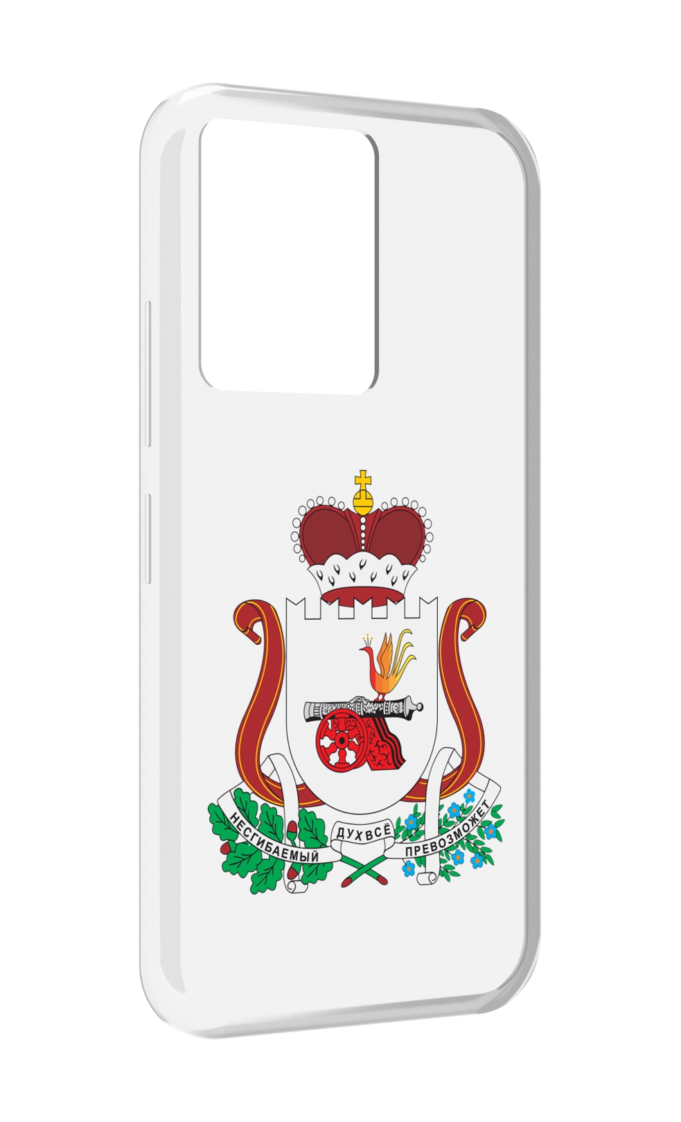 

Чехол MyPads герб-смоленскои-области для Infinix Note 12 5G X671 / Note 12 Pro 5G, Прозрачный, Tocco