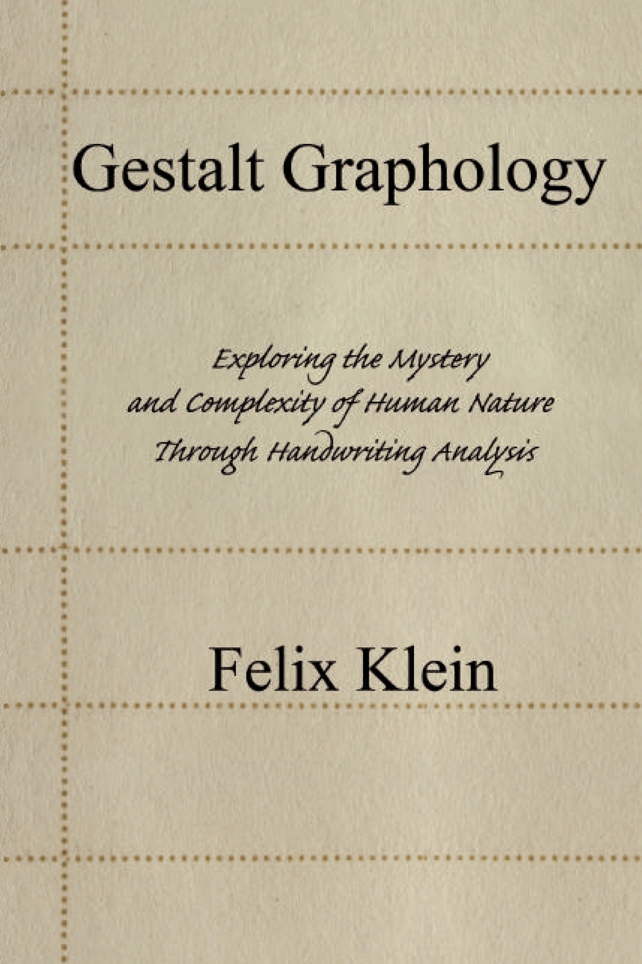 

Gestalt Graphology