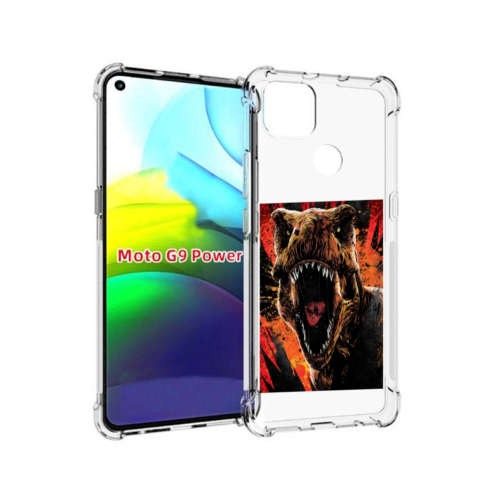 

Чехол MyPads Тиранозавр для Motorola Moto G9 Power, Прозрачный, Tocco