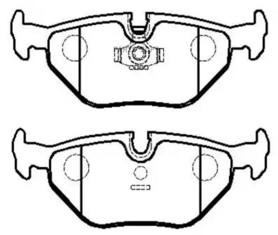 

Тормозные колодки HSB дисковые HP5032