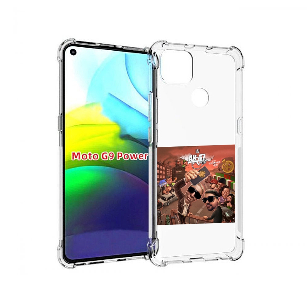 

Чехол MyPads Третий АК-47 для Motorola Moto G9 Power, Прозрачный, Tocco