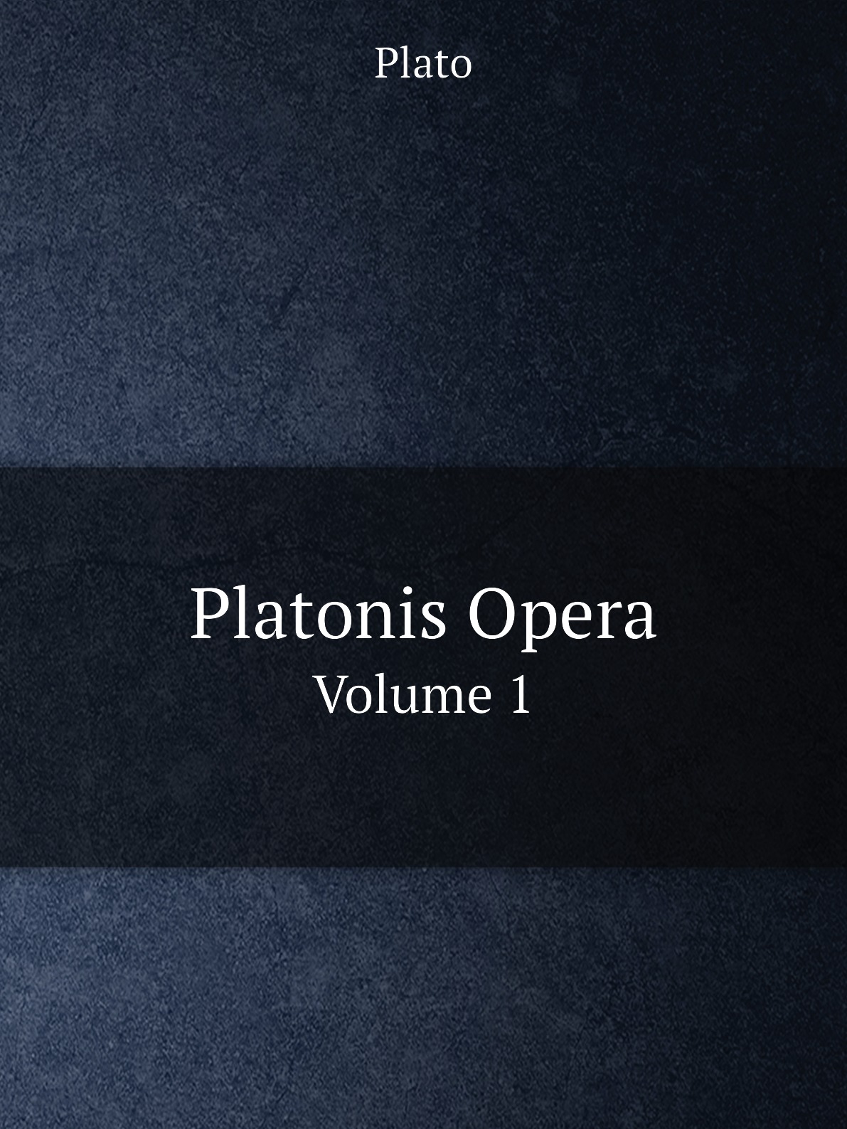 

Platonis Opera