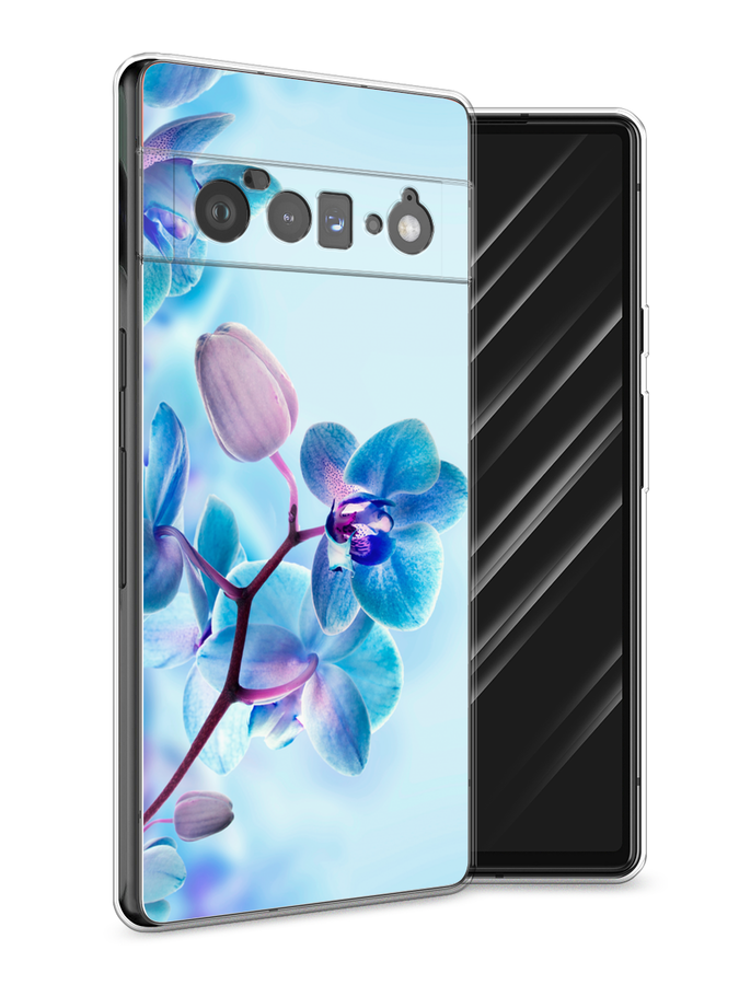 

Чехол Awog на Google Pixel 6 Pro "Голубая орхидея", Разноцветный, 270950-8